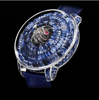 Jacob & Co. The Mystery Tourbillon Blue Camo Replica Watch SN800.30.CB.CB.A