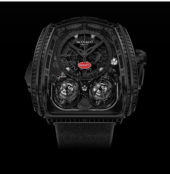 Jacob & Co. Twin Turbo Furious Bugatti La Montre Noire Replica Watch TT800.31.AA.UA.A