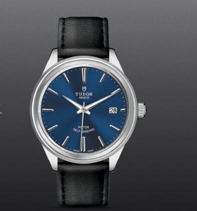 Tudor Style Swiss Replica Watch 38mm steel case blue dial m12500-0010