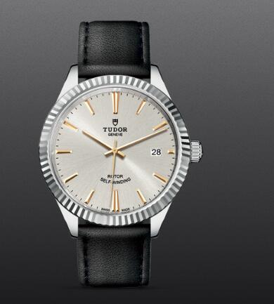 Tudor Style Swiss Fake Watch 38mm steel case silver dial m12510-0023