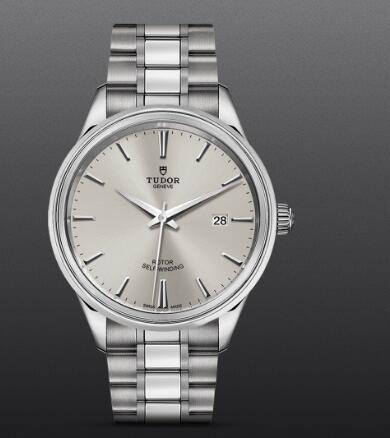 Replica Tudor Style Swiss Watch 41MM steel case silver dial m12700-0001