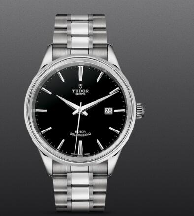 Replica Tudor Style Swiss Watch 41MM steel case black dial m12700-0002