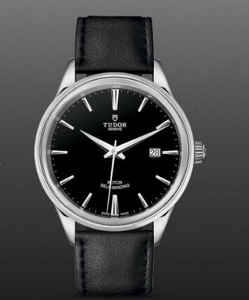 Replica Tudor Style Swiss Watch 41MM steel case black dial m12700-0006