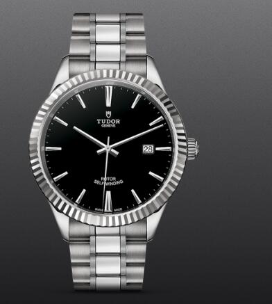 Replica Tudor Style Swiss Watch 41MM Steel Case black dial m12710-0003