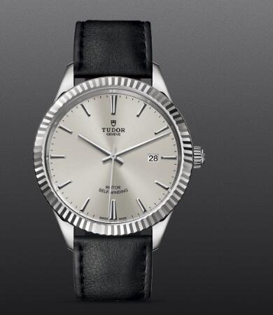 Tudor Style Swiss Replica Watch 41mm steel case silver dial m12710-0021