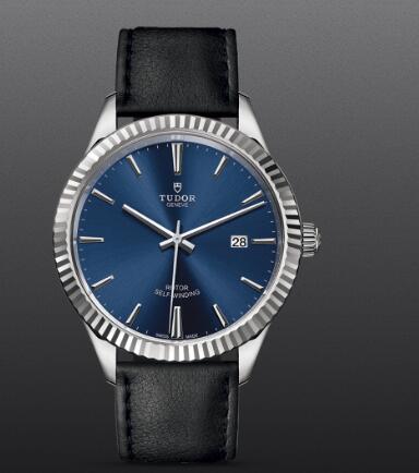 Replica Tudor Style Swiss Watch 41MM Steel Case blue dial m12710-0027