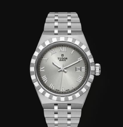 New Tudor Royal Watch Cheap Price 28 mm steel case Silver dial Replica watch m28300-0001