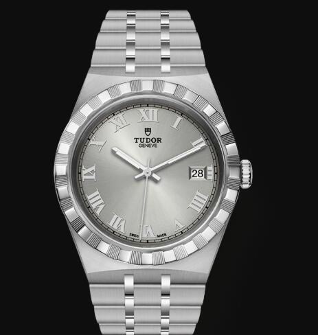 New Tudor Royal Watch Cheap Price 38 mm steel case Silver dial Replica watch m28500-0001