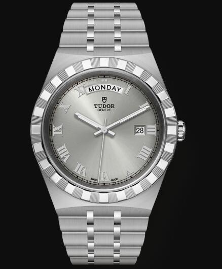 New Tudor Royal Watch Cheap Price 41 mm steel case Silver dial Replica watch m28600-0001