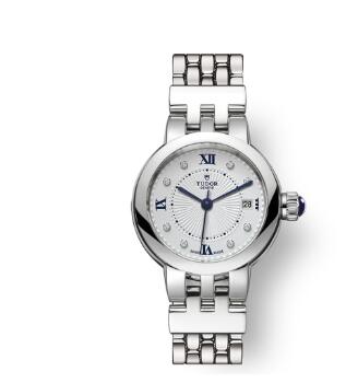 Tudor clair de rose review automatic ladies watch replica 26 mm steel case Steel bracelet m35200-0004