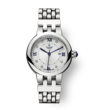 Tudor clair de rose review automatic ladies watch replica 30 mm steel case Steel bracelet m35500-0004