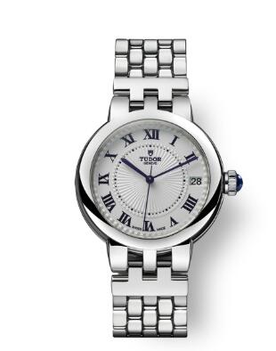 Tudor clair de rose review automatic ladies watch replica 34 mm steel case Steel bracelet m35800-0001