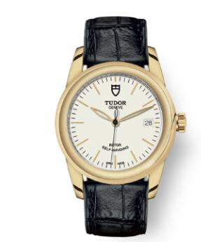 Cheap Tudor Glamour Date Review Replica Watch 36 mm yellow gold case Yellow gold bezel m55008-0021 Cheap Tudor Glamour Date Review Replica Watch 36 mm yellow gold case Yellow gold bezel m55008-0021