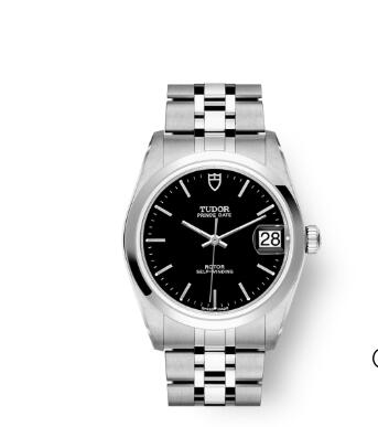 Buy Tudor Prince Date Replica Watch 34 mm steel case Black dial m74000-0013