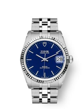 Buy Tudor Prince Date Replica Watch 34 mm steel case White gold bezel m74034-0015