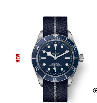 New Tudor Watch BLACK BAY FIFTY-EIGHT m79030b-0003 Replica watch 39 mm steel case Blue fabric strap