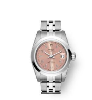 Buy Tudor Prince Date Replica Watch 25 mm steel case Pink dial m92400-0010