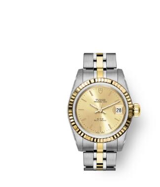 Buy Tudor Princess Date Replica Watch 25 mm steel case Yellow gold bezel m92413-0009