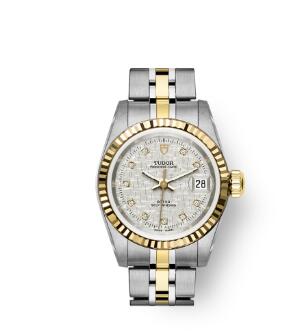 Buy Tudor Princess Date Replica Watch 25 mm steel case Diamond-set dial m92413-0010