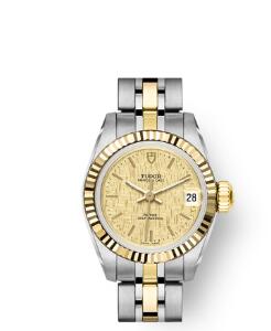 Buy Tudor Princess Date Replica Watch 22 mm steel case Yellow gold bezel m92513-0012