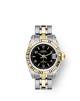 Buy Tudor Princess Date Replica Watch 22 mm steel case Yellow gold bezel m92513-0013