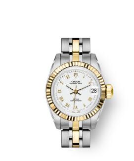 Buy Tudor Princess Date Replica Watch 22 mm steel case Yellow gold bezel m92513-0019