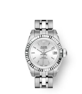 Buy Tudor Princess Date Replica Watch 22 mm steel case White gold bezel m92514-0012